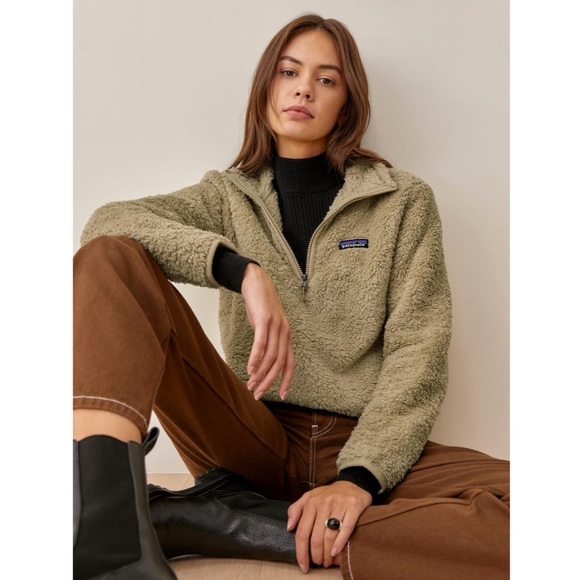 Patagonia Jackets & Blazers - Patagonia Los Gatos 1/4 Zip Pullover in El Cap Khaki